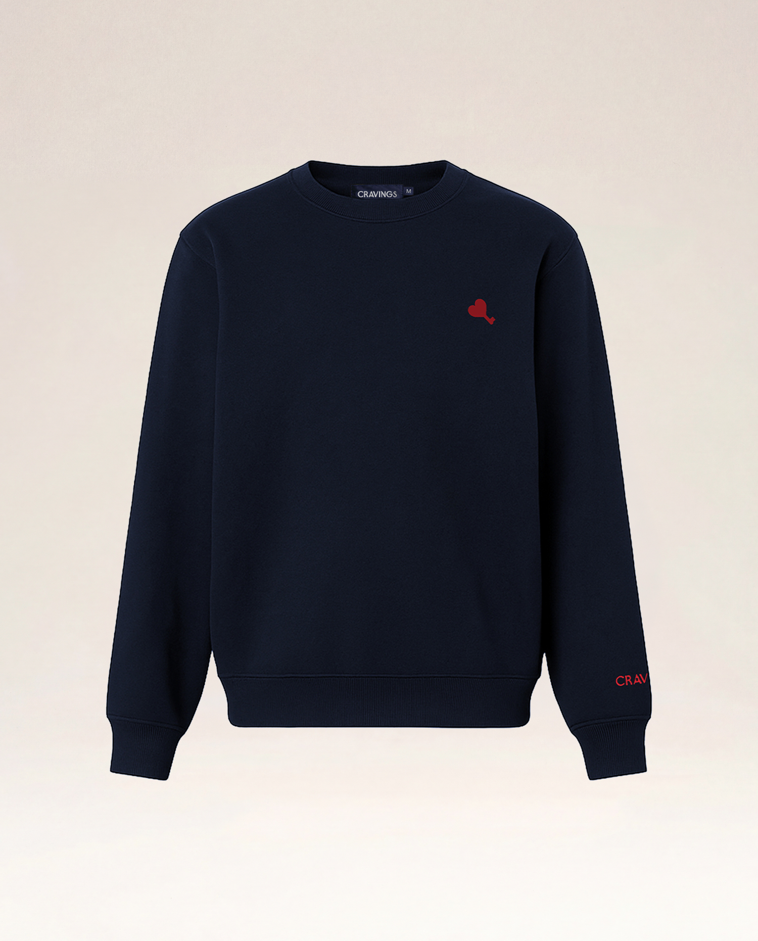 The Cœur Key Sweatshirt in Navy