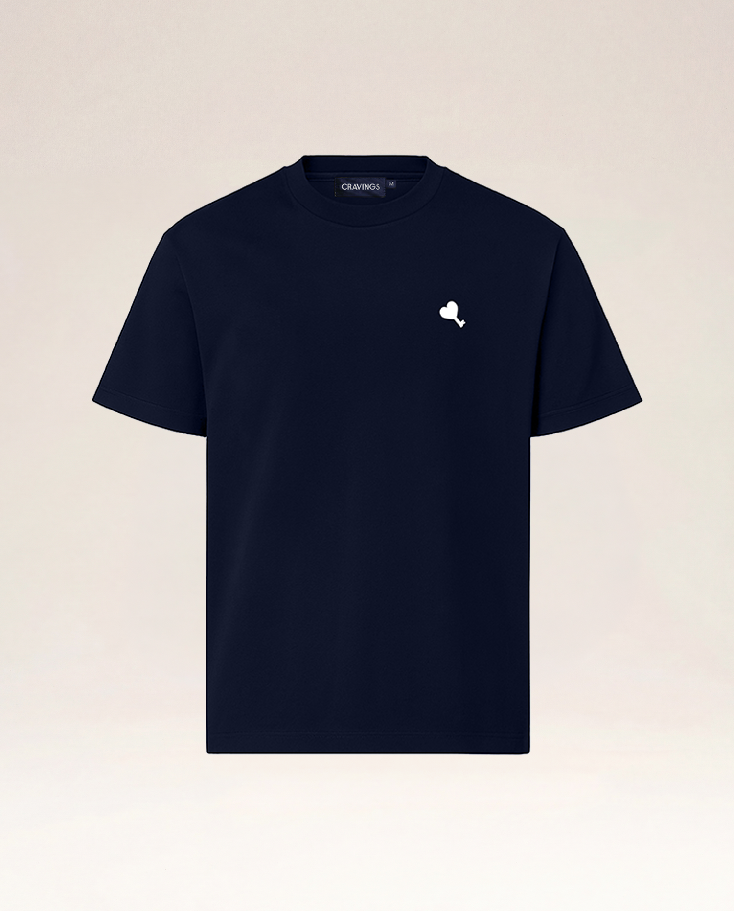 The Cœur Key Relaxed Fit T-shirt in Navy