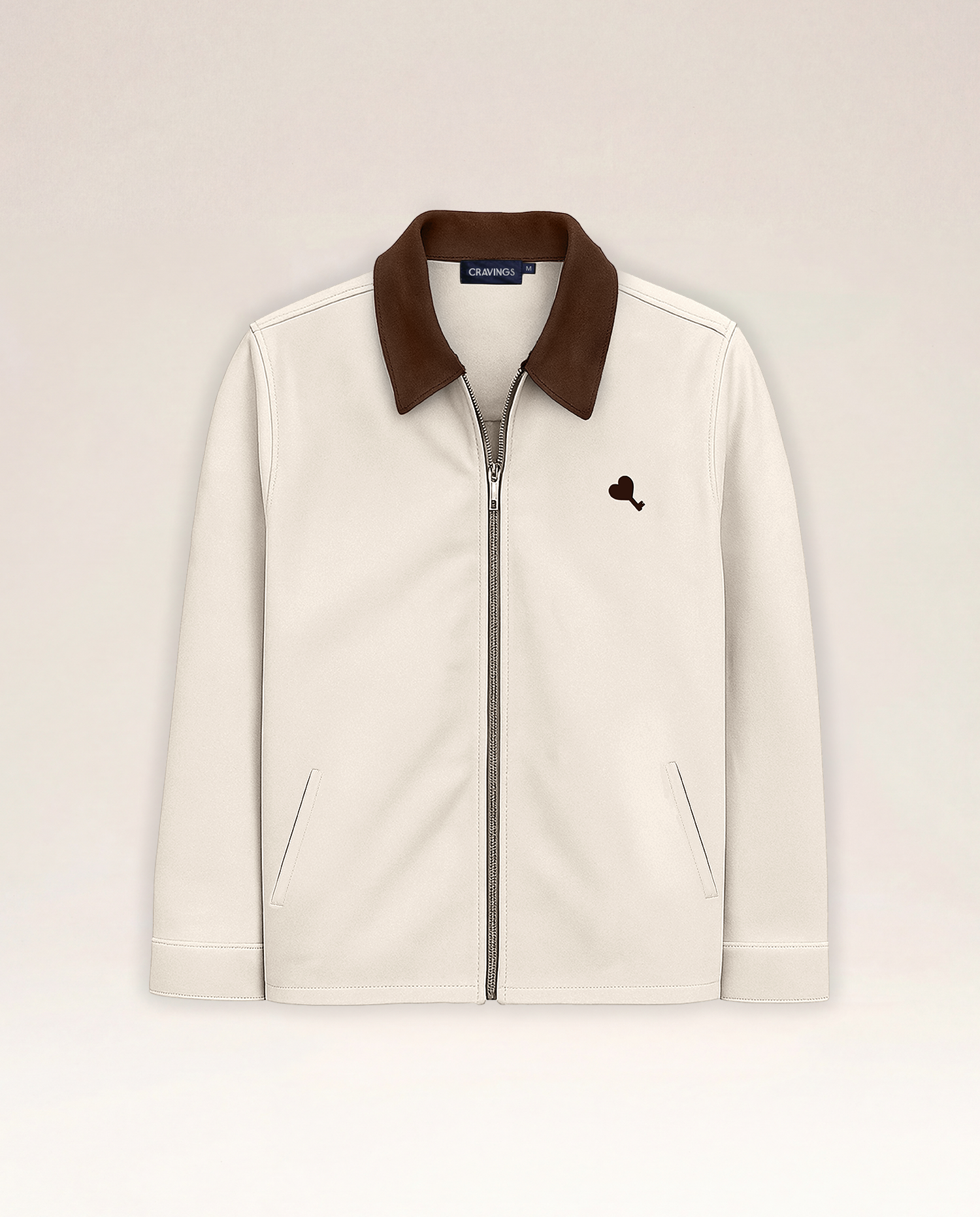 The Cœur Key Suede Jacket