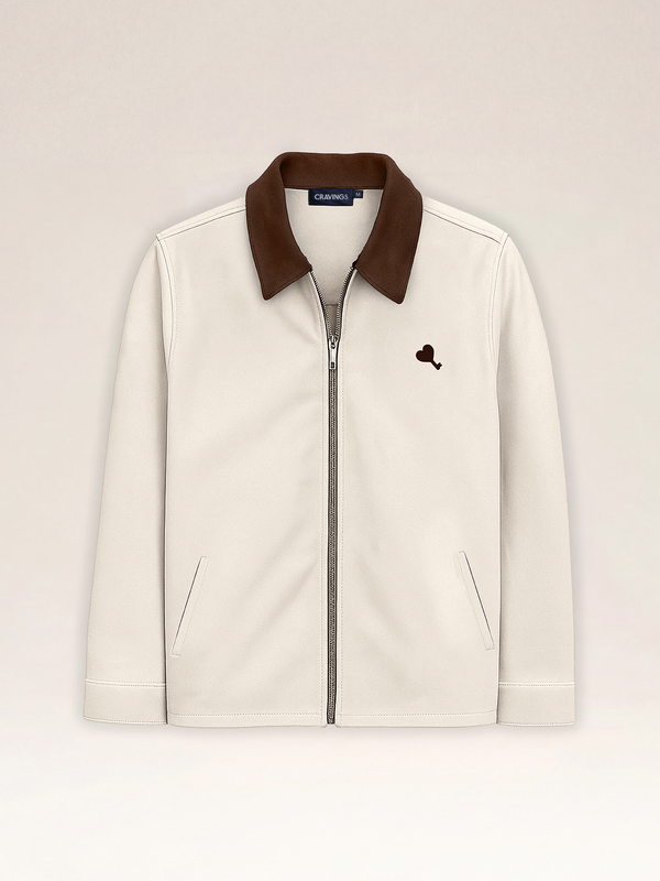The Cœur Key Suede Jacket