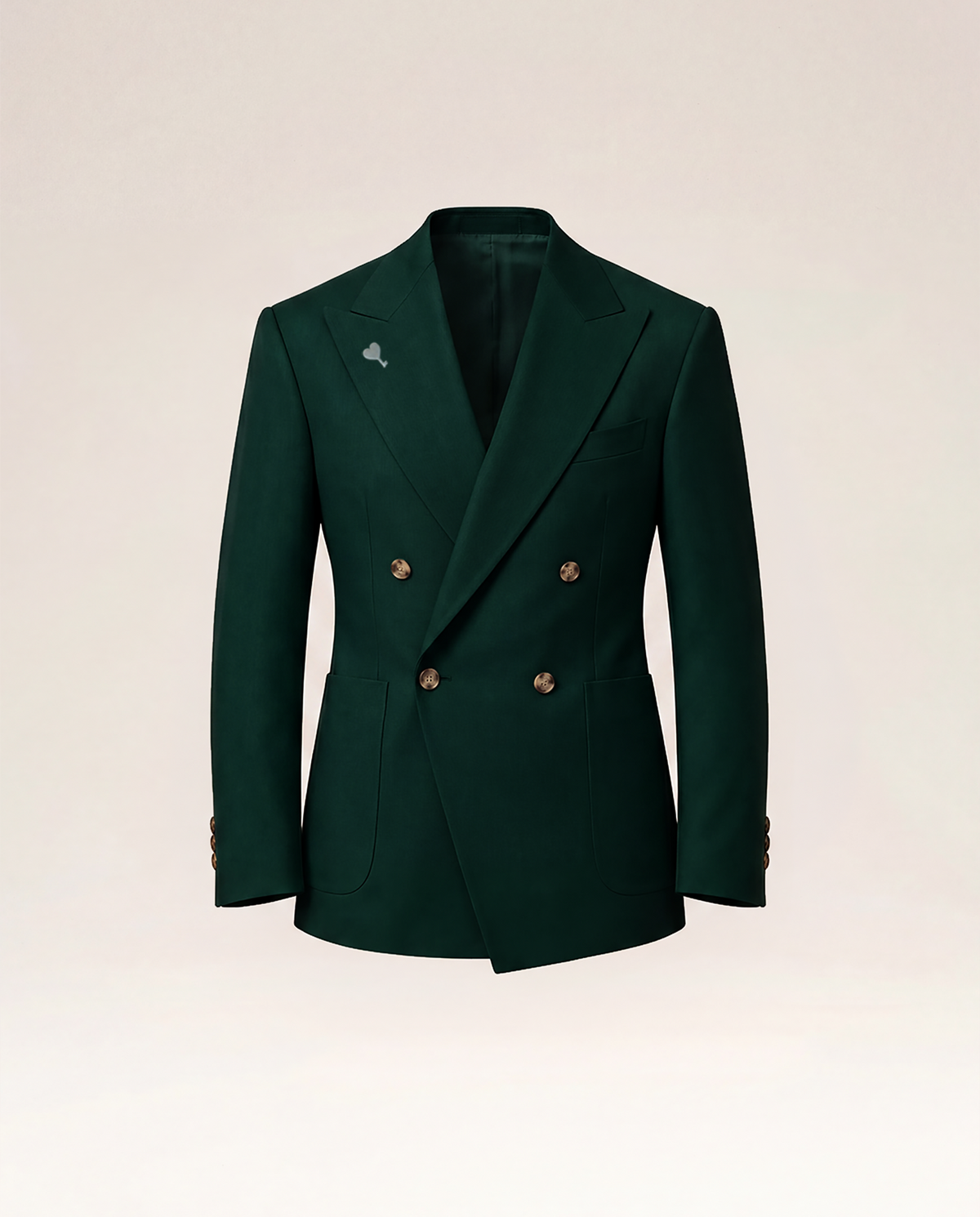 Emerald Merino Wool Blazer