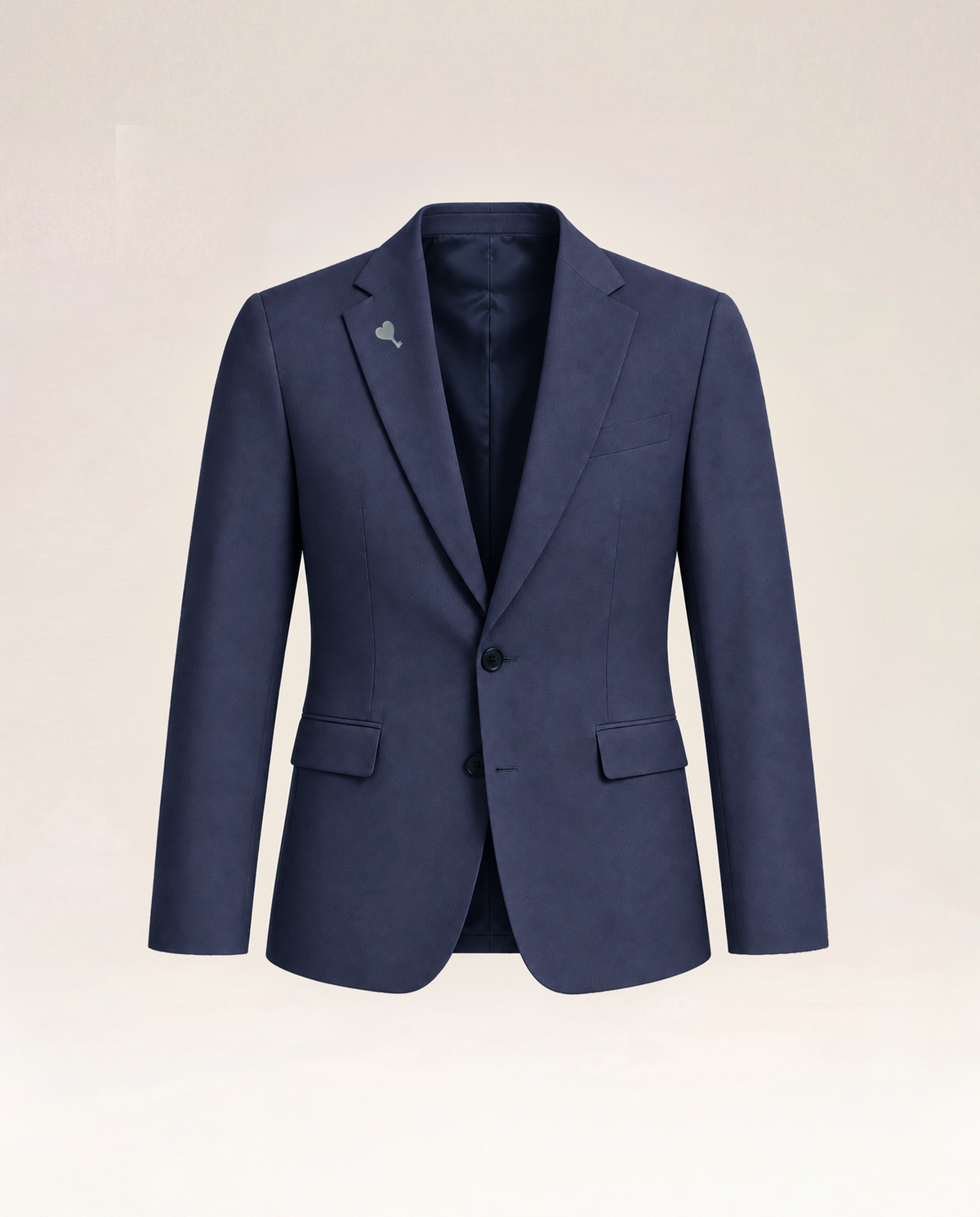 The Cœur Key Chino Blazer in Navy
