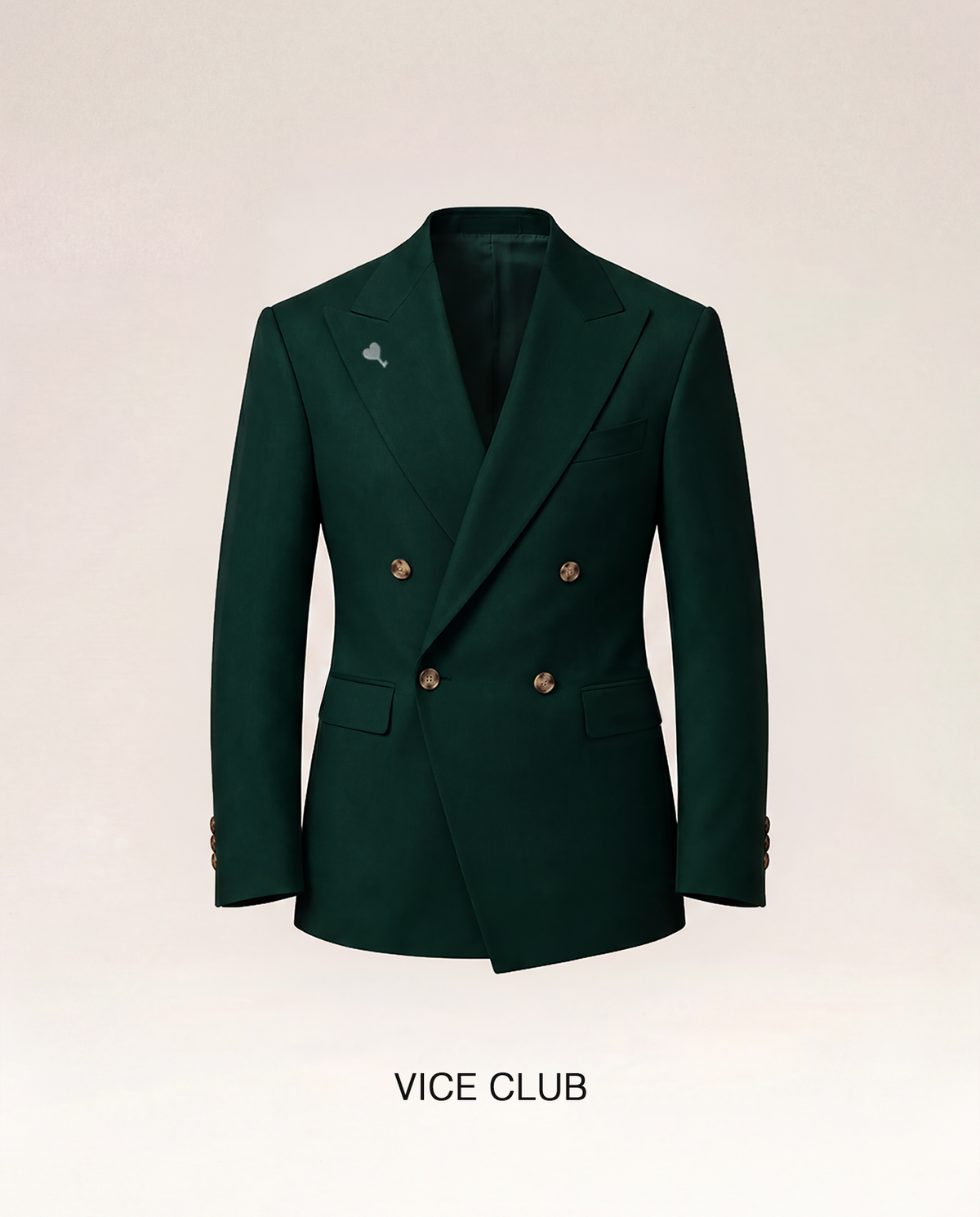 Emerald Merino Wool Blazer