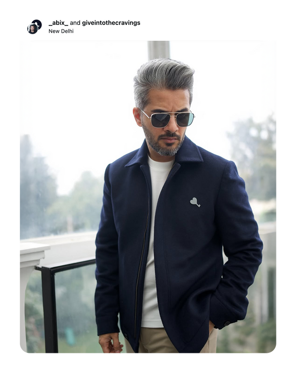 The Cœur Key Wool Jacket