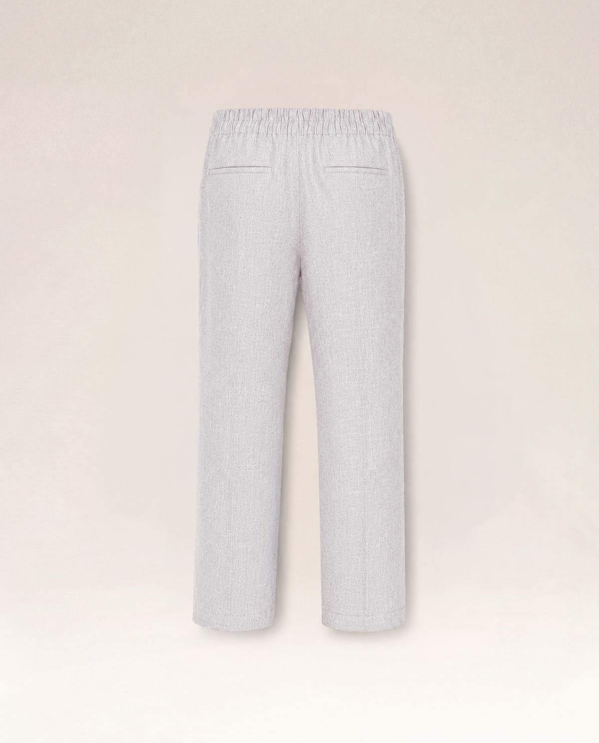 The Cœur Key Linen Pants in Ash Grey