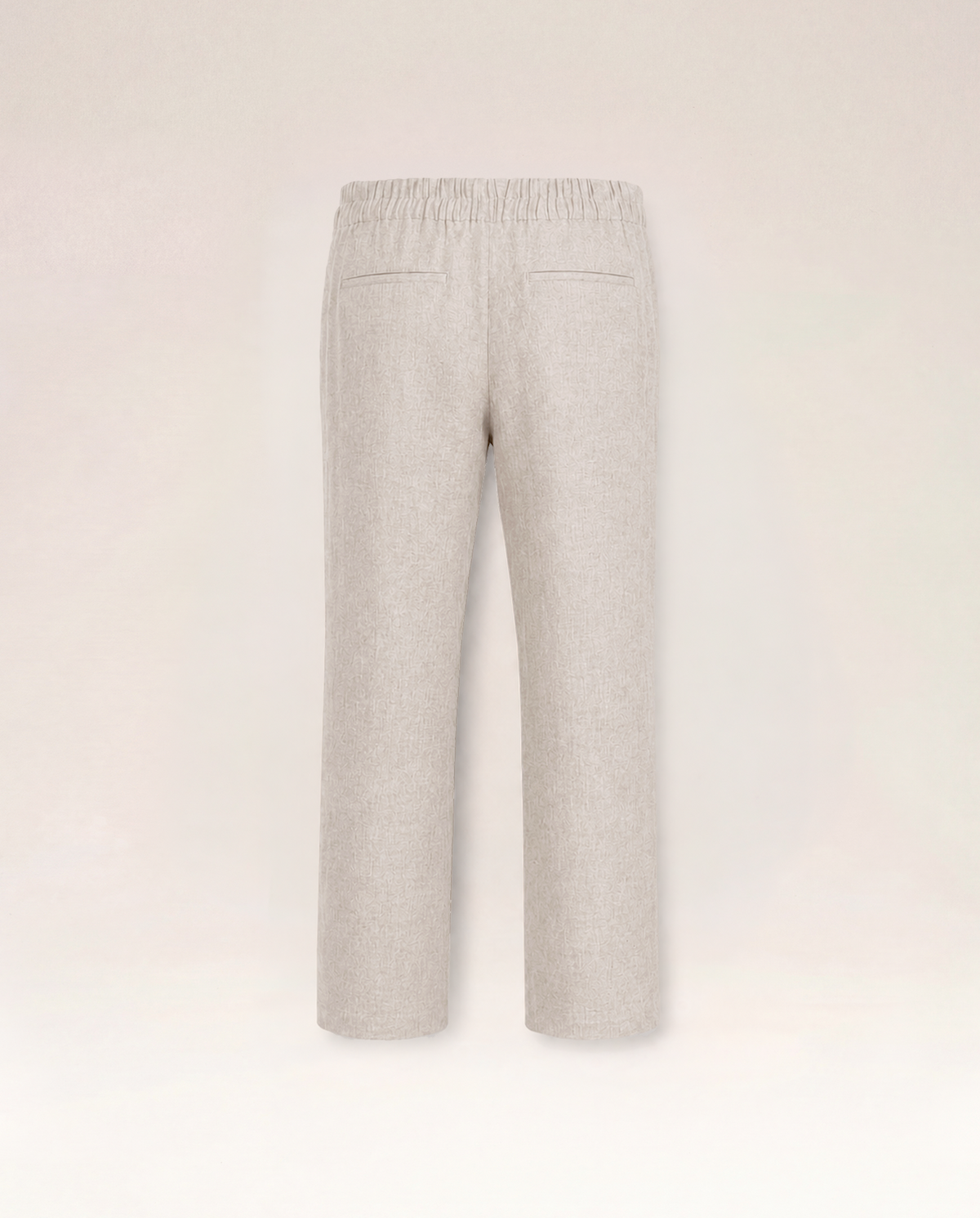 The Cœur Key Linen Pants in Oat
