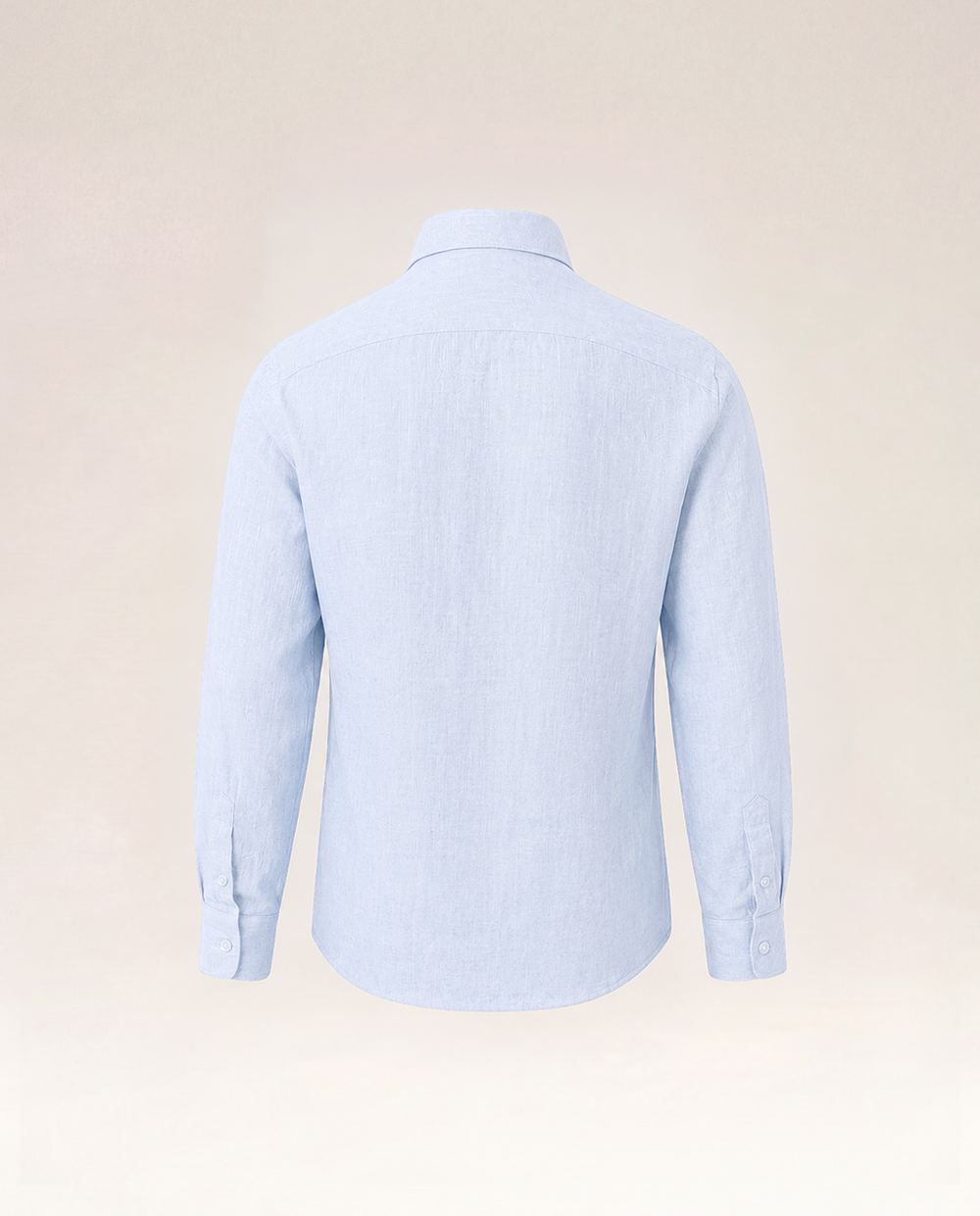 The Cœur Key Linen Shirt in Mint Blue