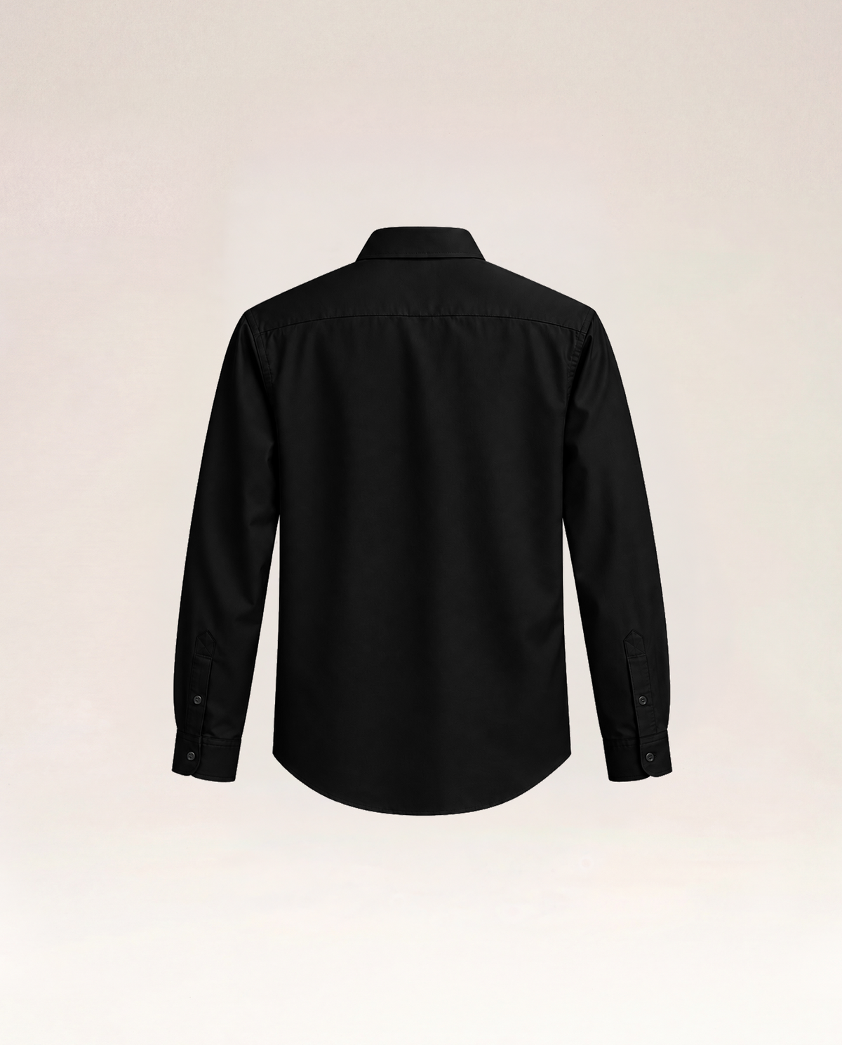 The Cœur Key Cotton Shirt in Black