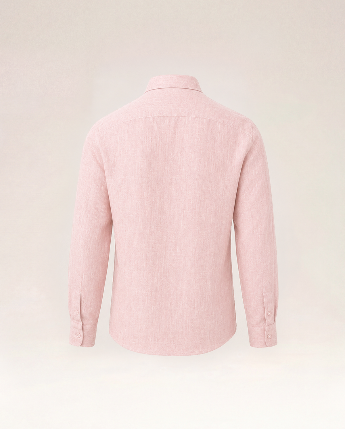 The Cœur Key Linen Shirt in Pink