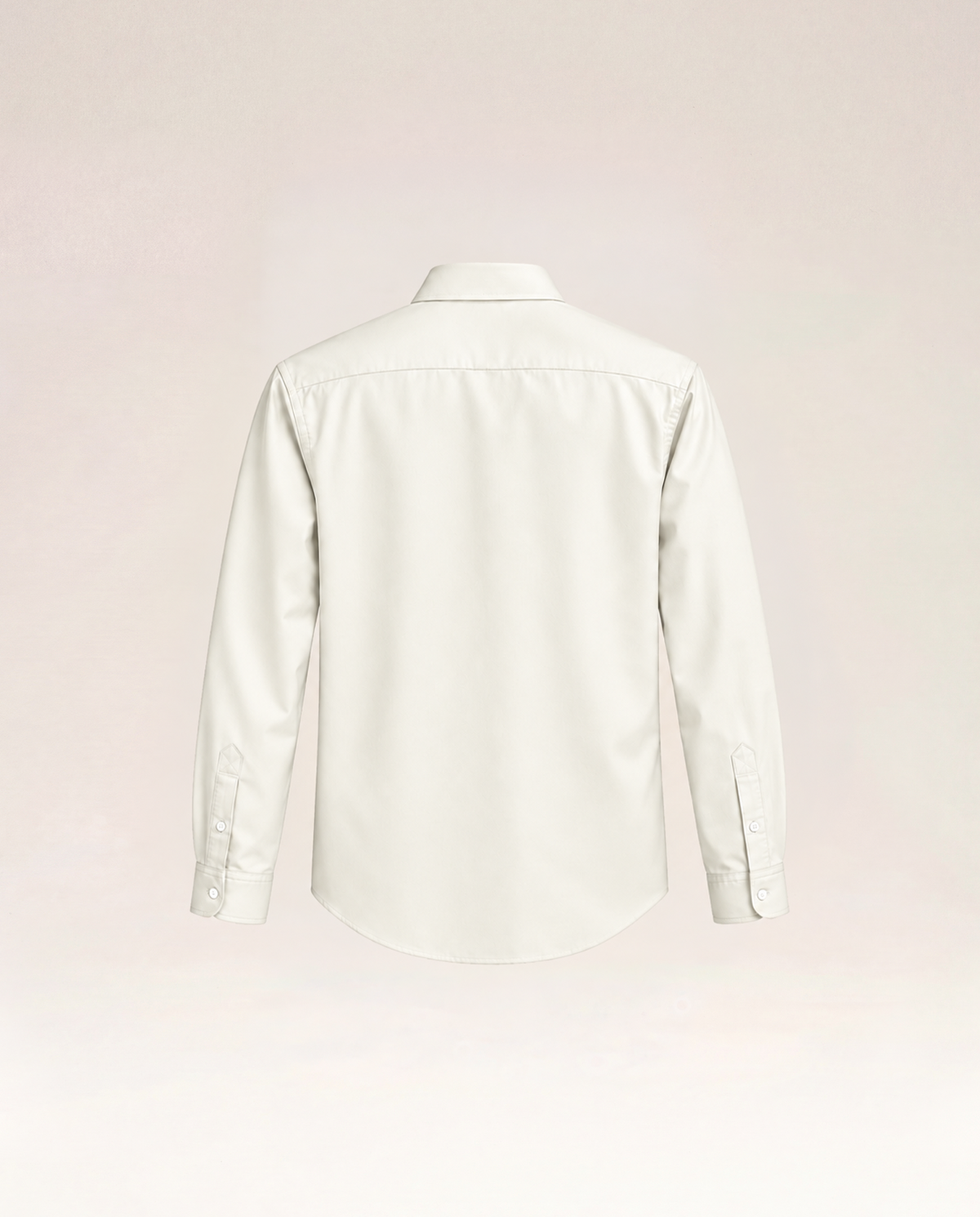 The Cœur Key Cotton Shirt in Ecru