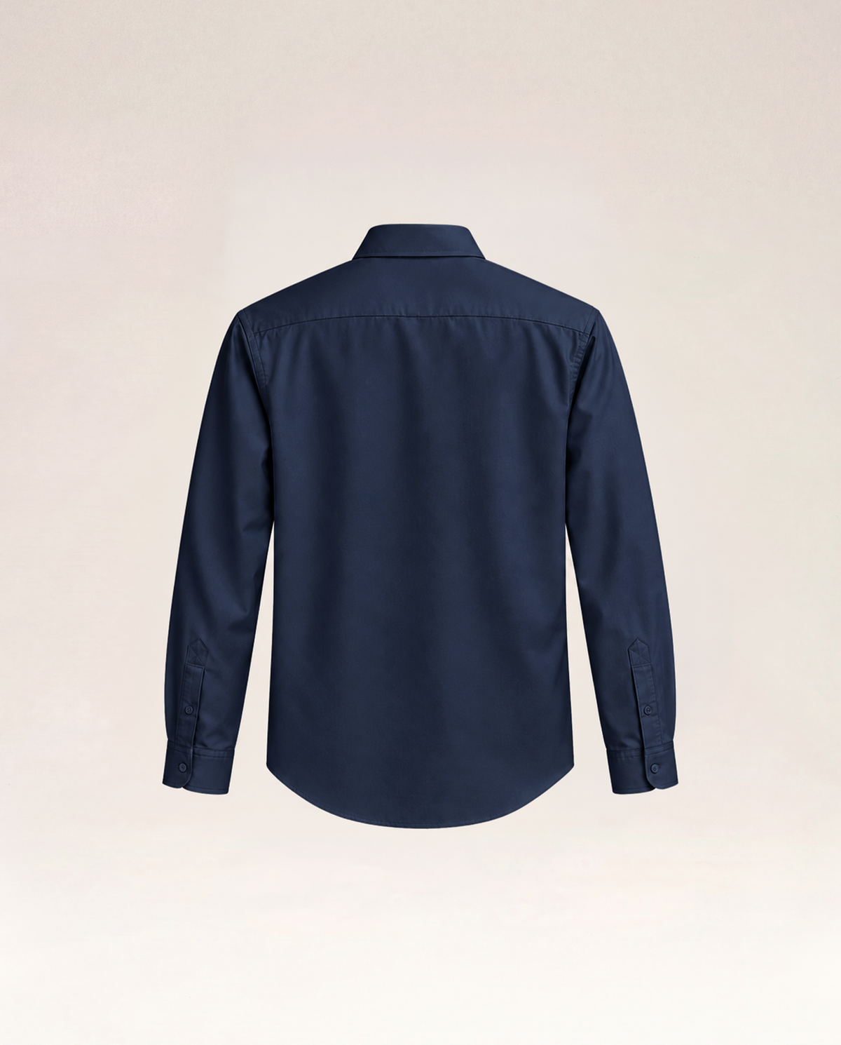 The Cœur Key Cotton Shirt in Navy