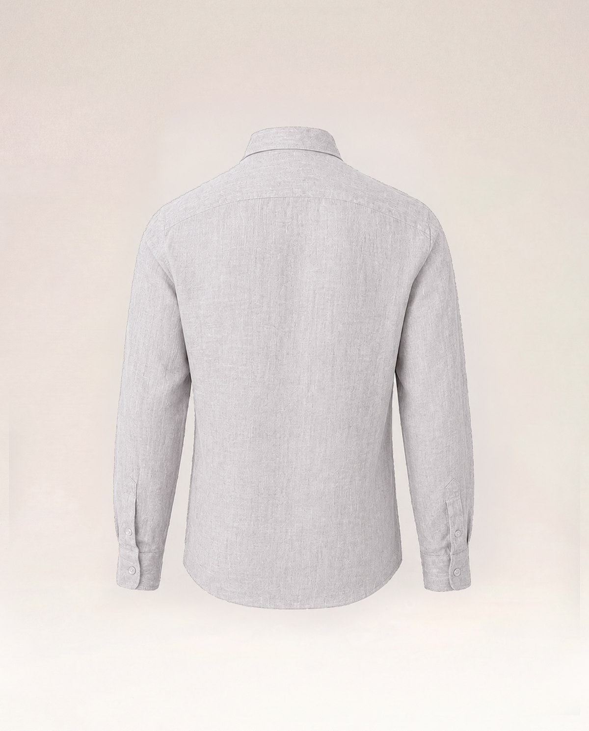 The Cœur Key Linen Shirt in Ash Grey