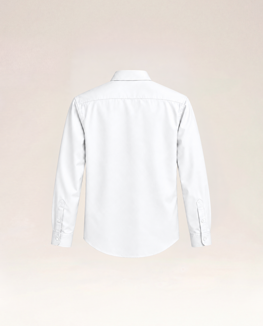 The Cœur Key Cotton Shirt in White