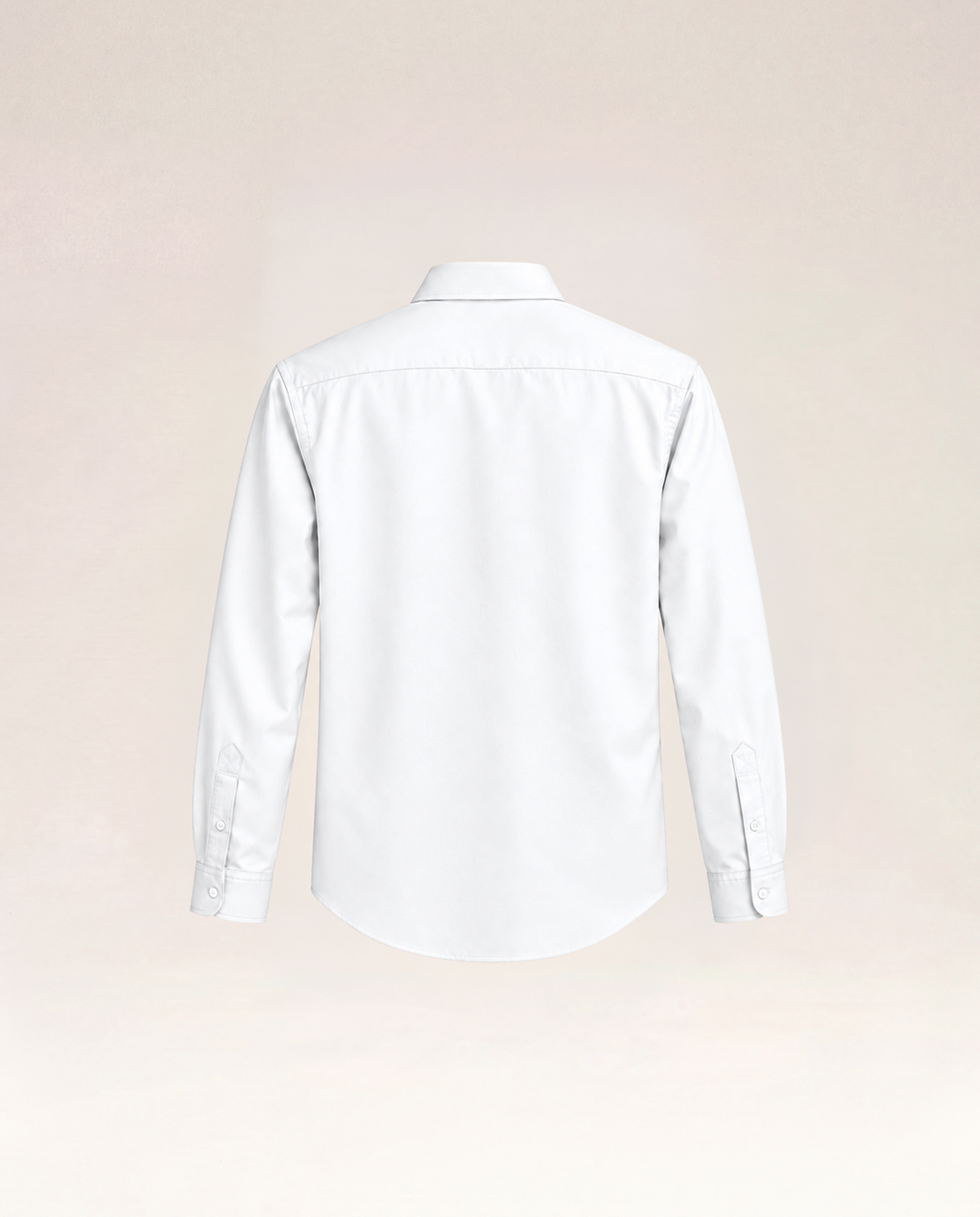 The Cœur Key Cotton Shirt in White