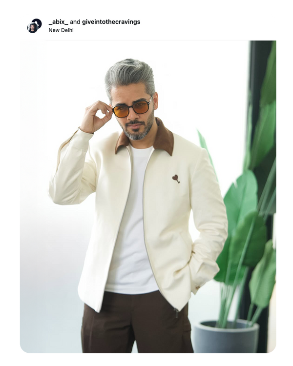 The Cœur Key Suede Jacket