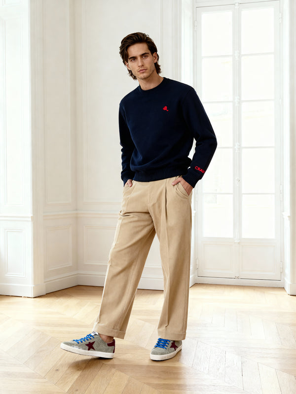 The Cœur Key Sweatshirt in Navy