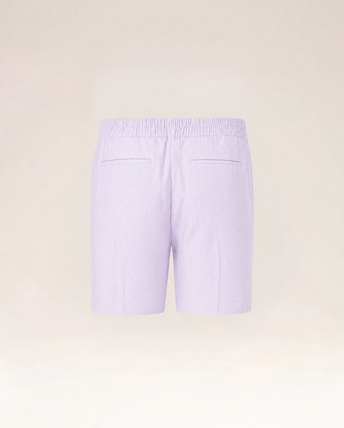 The Cœur Key Linen Shorts in Lavender