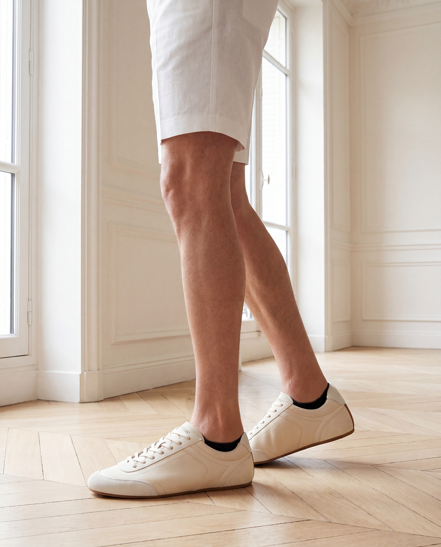 Black Cœur Key Cotton Low-Cut Socks