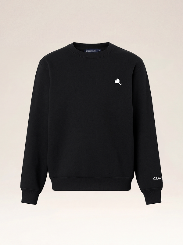 The Cœur Key Sweatshirt in Black