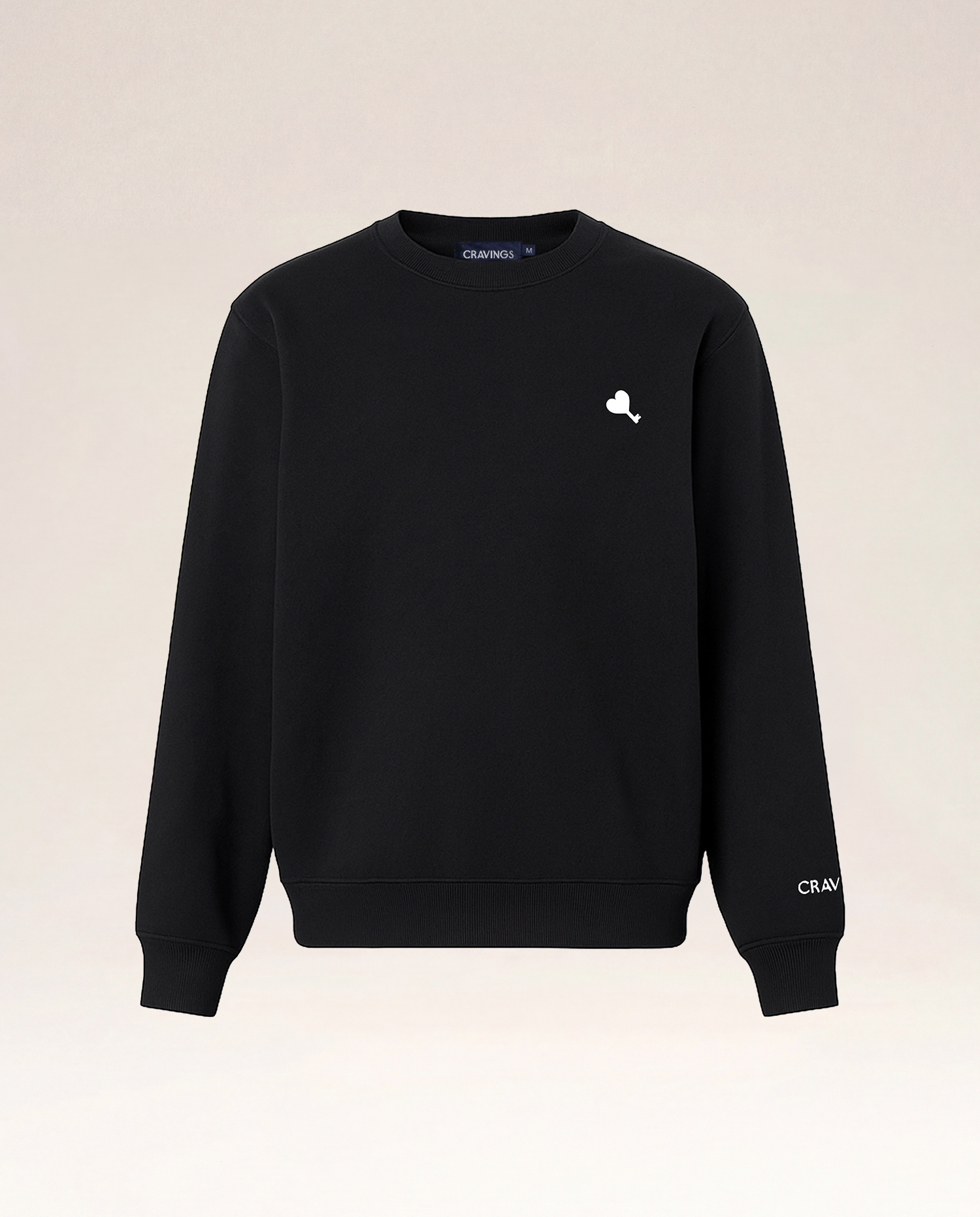 The Cœur Key Sweatshirt in Black for Women