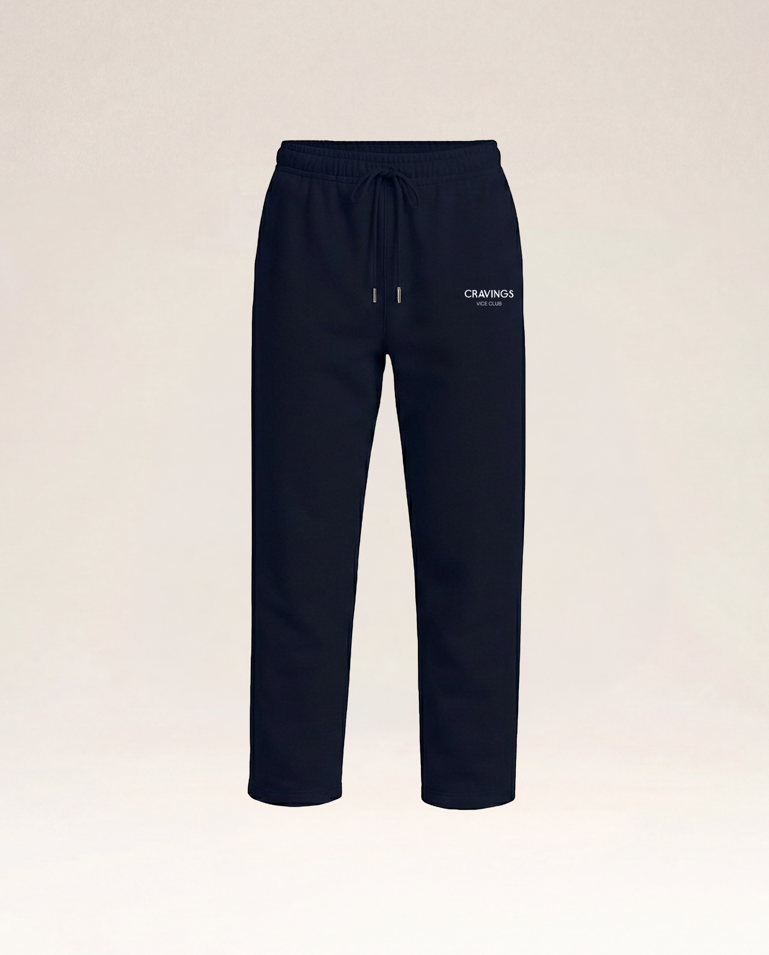 Straight Fit Sweatpants in Navy