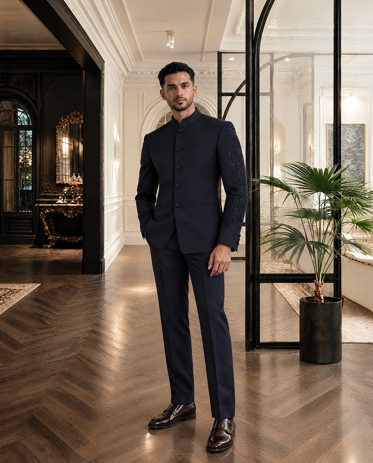The Alpha Bandhgala Suit