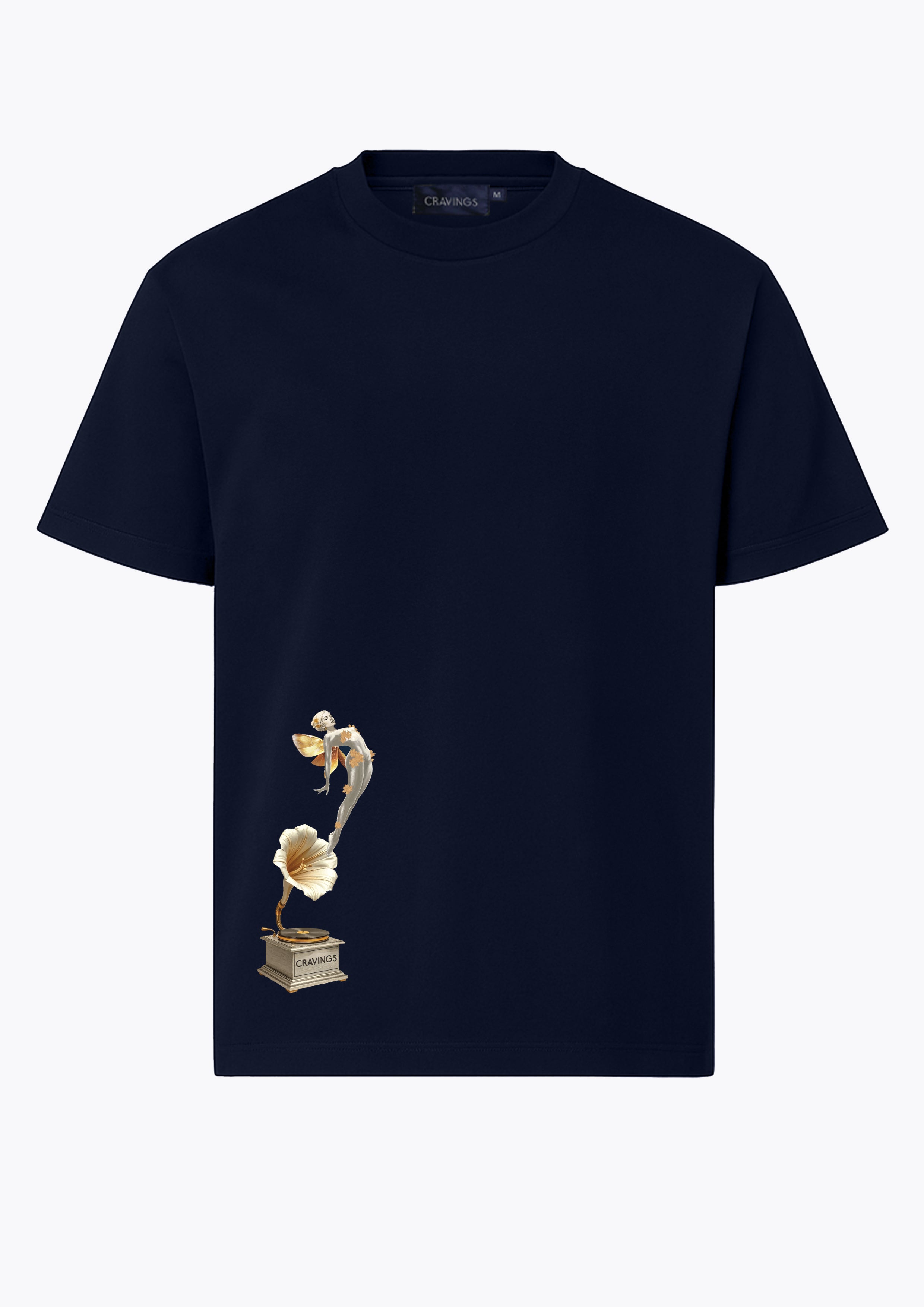 Butterfly Stereo Graphic T-Shirt