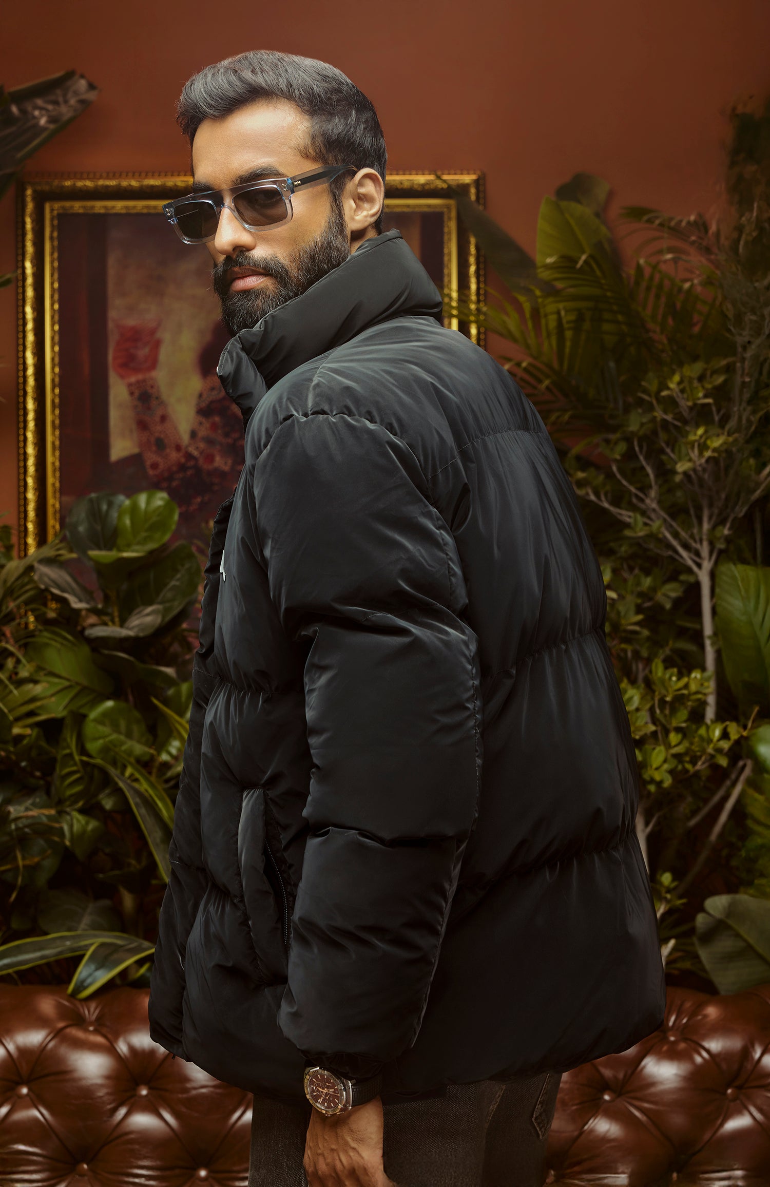The Marshmallow Jacket in Midnight Black for Men