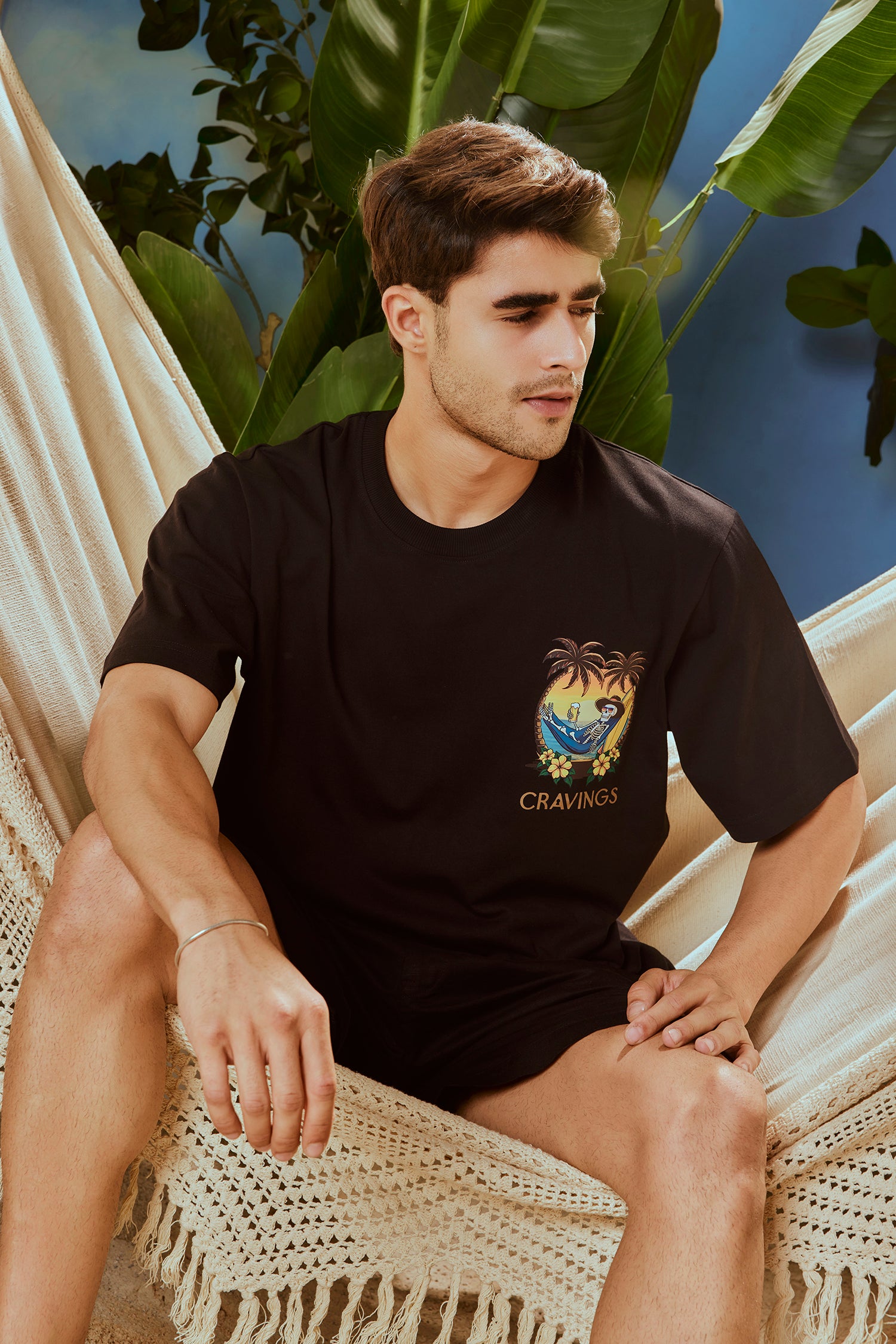 Island Life Graphic T-Shirt for Men