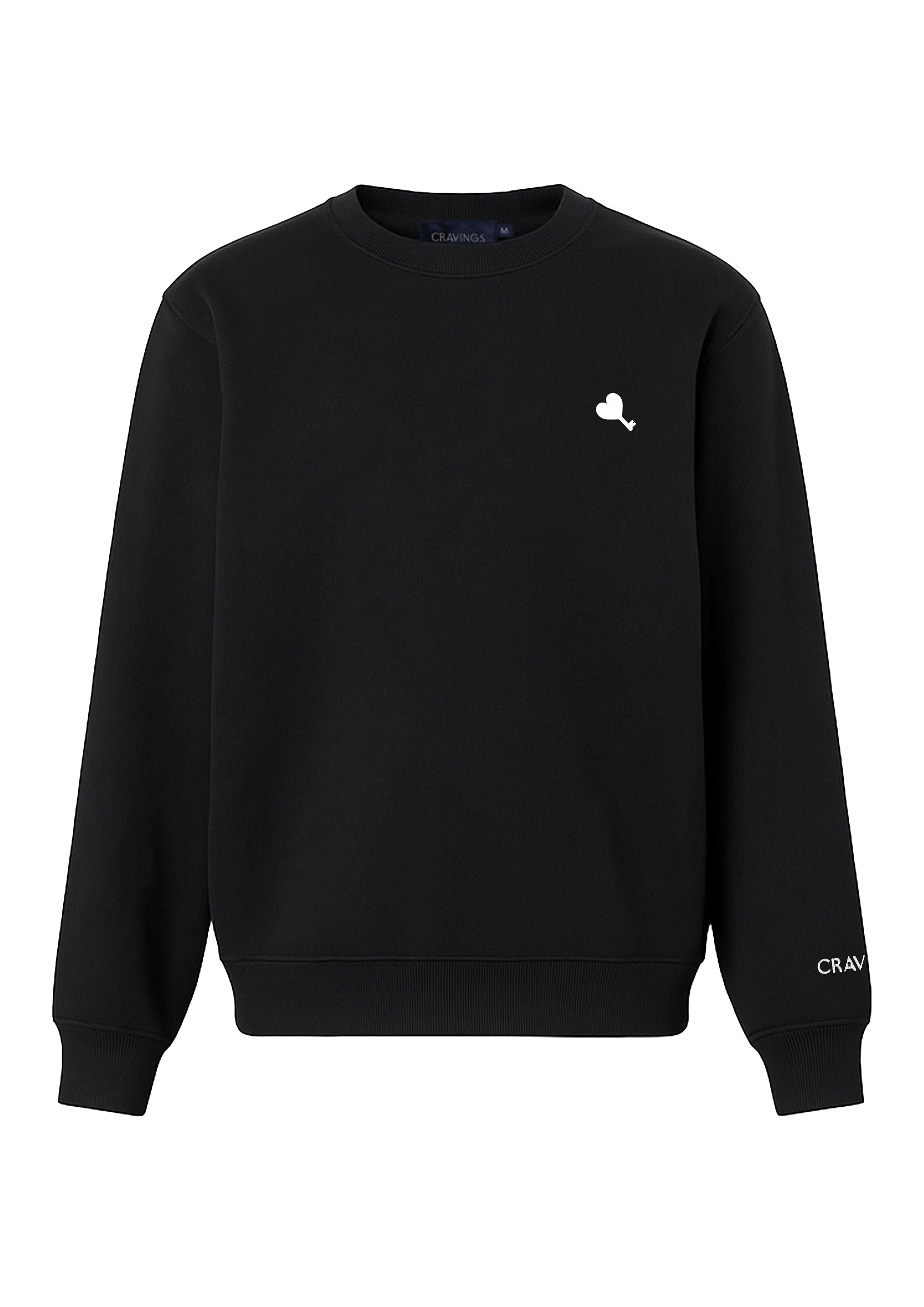 The Cœur Key Sweatshirt in Black for Women