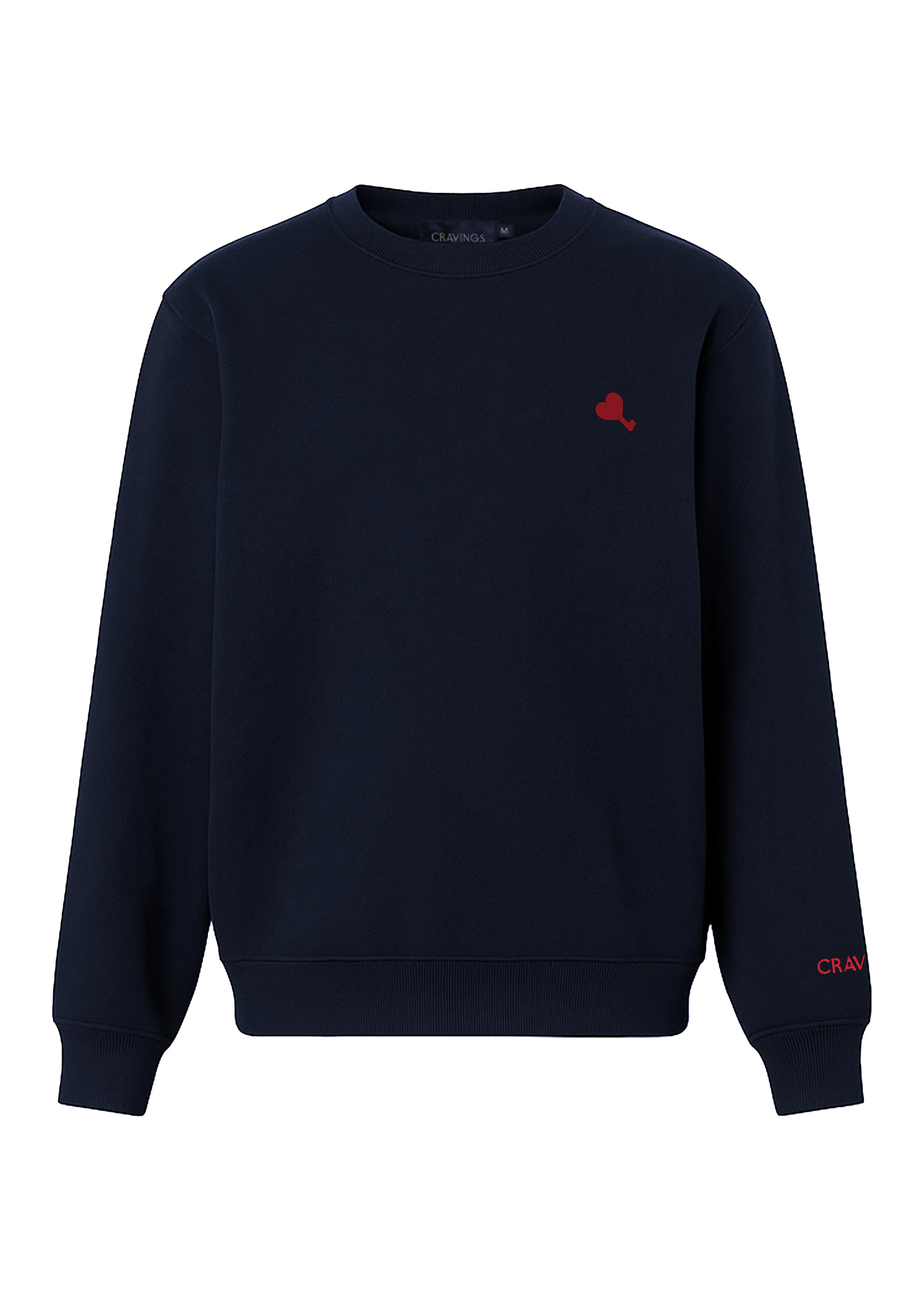 The Cœur Key Sweatshirt in Navy