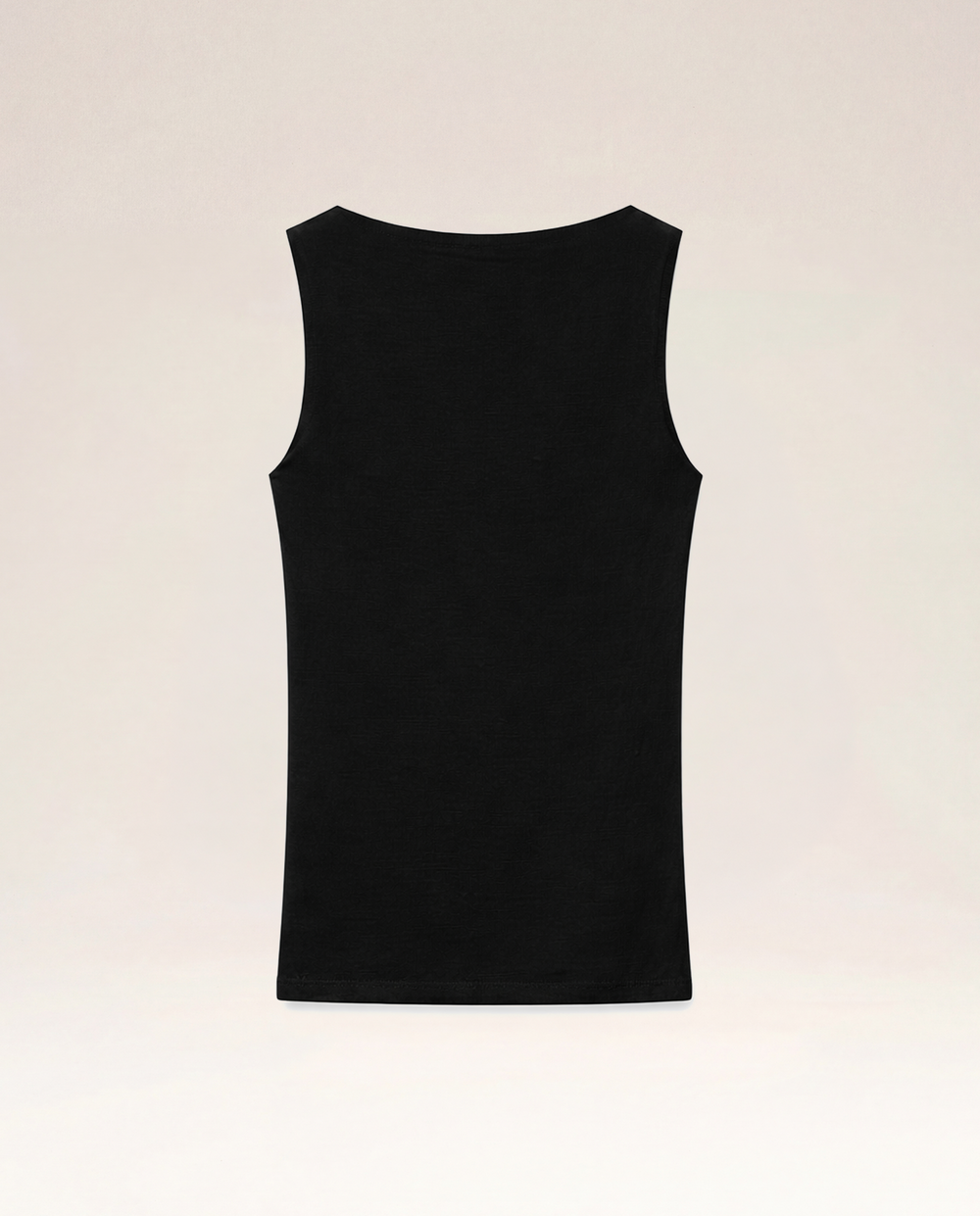 Logo Jersey Tank Top in Black