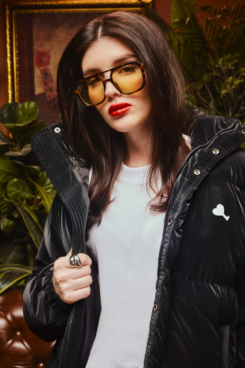The Marshmallow Jacket in Midnight Black for Women