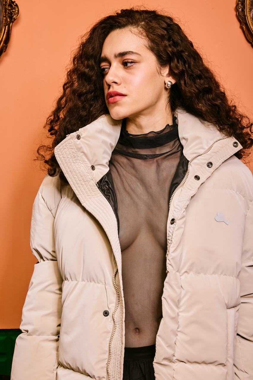 The Marshmallow Jacket in Ivory Pearl for Women