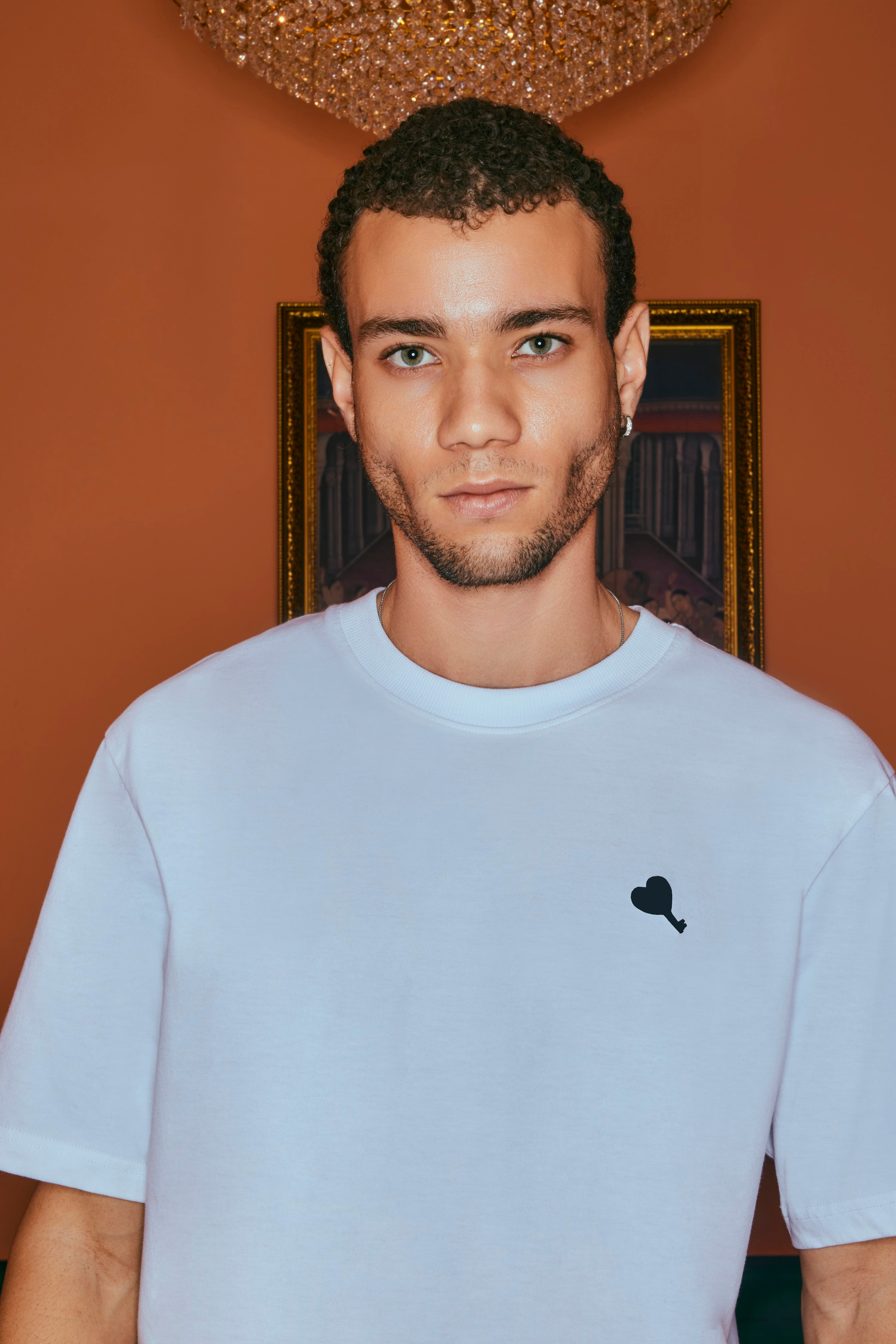 Logo White T-shirt for Men