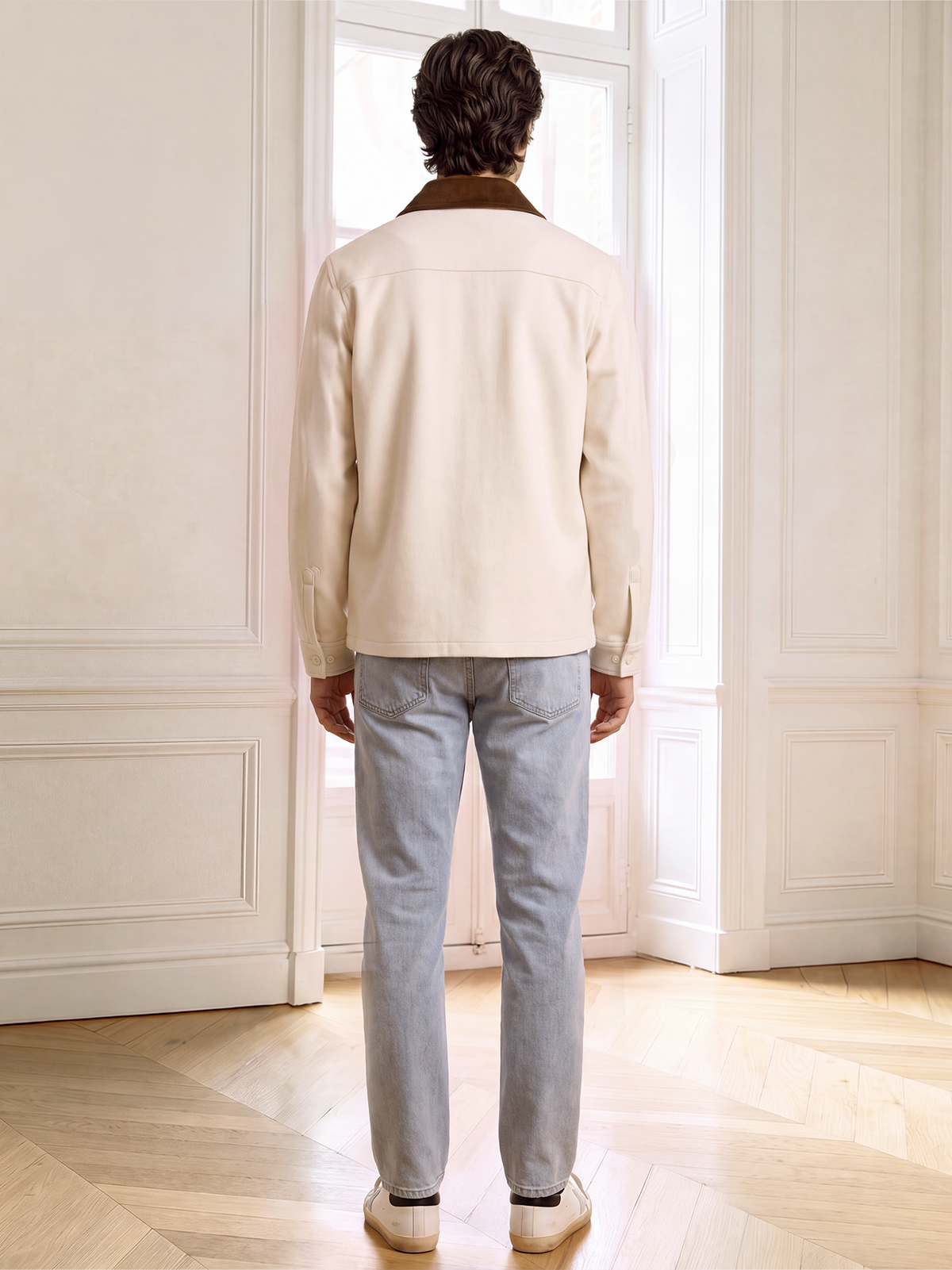 The Cœur Key Suede Shacket